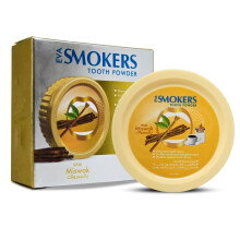 Eva Rookers Tandpoeder met Miswak Smaak Natuurlijke Herbal Halal voor Stralende Tanden (1 Pack = 40 g)