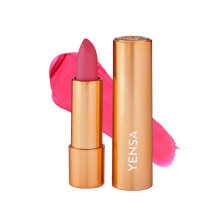 YENSA Vibrant Silk Hydrating Lip Stick - Langanhaltender Lippenstift mit Hyaluronsäure, Vitamin E & Ölen