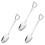 Stainless steel spoons for grapefruit with serrated edges 3pcs set 5