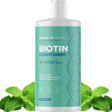 Volymgivande Biotin Balsam för Tunn Hår - Balsam för Fint & Svagt Hår - Utan Sulfater, Parabener & Silikoner