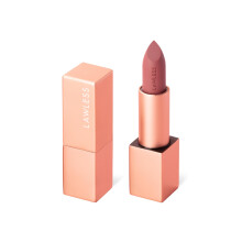 Lawless Kvinnors Forget the Filler Läppförstärkande Satin Cream Läppstift, Minx, Rosa, 0.1 Ounce