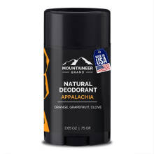 Mountaineer Brand Natural Deodorant for Men | Aluminium Free | Made in West Virginia | Scents Inspired by Nature | Organic & Non Toxic | Odor & Sweat