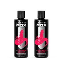 ARCTIC FOX Vegan en Cruelty-Free Semi-Permanente Haarkleurverf - ELECTRIC PARADISE 8 Fl Oz (Pack van 2)
