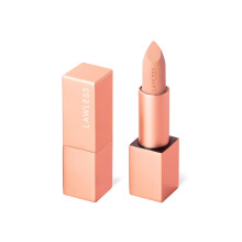 Lawless Kvinnors Forget the Filler Lip-Plumping Line-Smoothing Satin Cream Lipstick, Platinum, Rosa, 0.1 Ounce