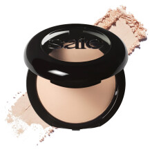 Saie Slip Tint Baked Setting Powder - Transparante Poeder voor Gezichtsmake-up met Natuurlijke Glans - Verdoezelt, Verheldert & Smooths