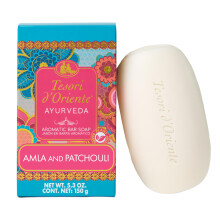 Tesori dOriente Ayurveda Tvål, 5 oz, Aromatisk Hand- & Kroppstvål med Amla & Aloe Vera