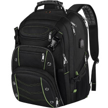 VECKUSON 18.4 Inch Rugzak voor Laptop, 55L Extra Groot Gaming Laptop Backpack met USB Oplaadpoort