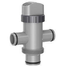 Válvula de émbolo de manguera dividida dual SHAPON compatible con Intex para piscina