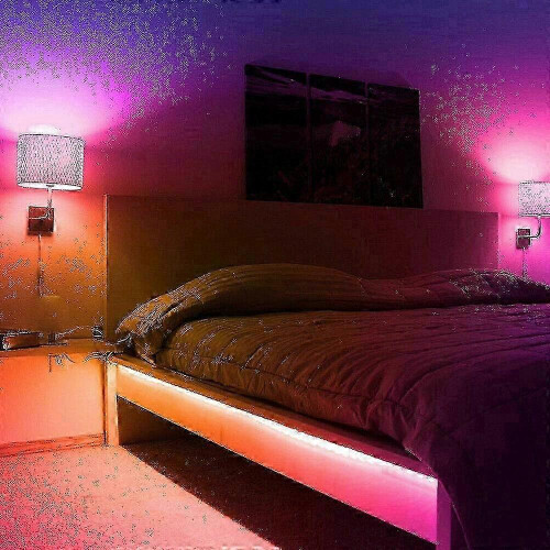 Ampoule télécommandée pour culot E14 avec couleurs RGB 1