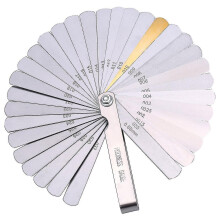 32 Blades Feeler Gauge Steel Measuring Metric And Imperial Marked
