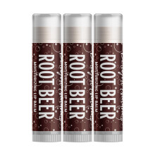 Delight Naturals Root Beer Läppbalsam - Tre Pack