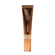 YENSA Skin on Skin BC Foundation Makeup - CC, BB Cream & Full Coverage i Ett - Byggbar, Strålande Finish med SPF 40