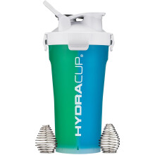 Hydra Cup DualShaker Pro 32 oz Bouteille pour Protéines, Coupe Shaker avec Poignée & Fouets, Bouteille Mixte avec Rangement, 2
