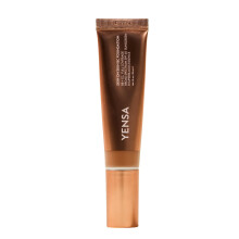 YENSA Skin on Skin BC Foundation - CC, BB Cream & Full Coverage Foundation - Byggbar, Strålande Finish med SPF 40