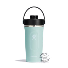 Hydro Flask Shaker Bottle - Insulated Stainless Steel Gym Bottle for Pre Workout & Protein 24 Oz Dew