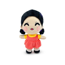Muñeca Youtooz Young Hee de 9" de peluche, licencia oficial de la serie Squid Game