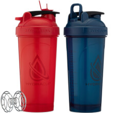 Hydra Cup ProFlow [Pack de 2] Bouteilles de Shaker 28 oz pour Protéines