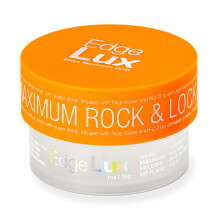 Lux Collection Edge Control Gel för 4C Hår - 48 Timmars Högsta Håll, Edge Lux med Ricinolja, Keratin & Biotin