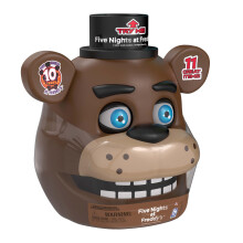 PhatMojo Five Nights at Freddy's - Freddy Fazbear Animatronic Bundle (11 Teile, Blinzelnde Augen, Licht & Geräusche)