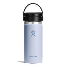 Hydro Flask Flex Sip Coffee Tumbler - Insulated Stainless Steel, Non Spill, Leak Proof Travel Coffee Cup 16 Oz Surf Blue