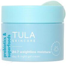 Crème Hydratante Légère TULA 24-7 - Super Taille, Anti-Âge, Gel Crème Hydratant Visage