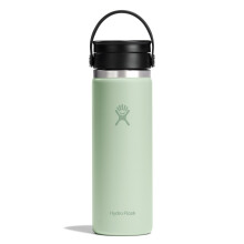 Hydro Flask Flex Sip Coffee Tumbler - Insulated Stainless Steel, Non Spill, Leak Proof Travel Coffee Cup 20 Oz Aloe Green