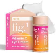 Fig.1 Recharge Vitamine C Crème Contour des Yeux | Anti-âge pour Cernes, Gonflements et Rides