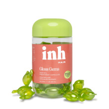 INH Hair Gloss Gems - Lättviktig Hårolja Parfymkapslar för Torrt, Skadat eller Frizzigt Hår