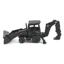Réplicas de Juguete Diecast Caterpillar - Cargadora Retroexcavadora Micro Cat 420E con Accesorios | Modelo 85973BK