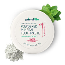 Primal Life Organics - Dirty Mouth Tandpoeder, Tandreinigingspoeder, Geurige Essentiële Olie, Natuurlijke Kaolin & Bentoniet