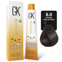 Vopsea permanentă de păr, Global Keratin, Cream Colour, 6.0 Intense Dark Blonde, 100 ml
