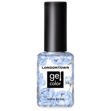 LONDONTOWN Esmalte de Uñas UV/LED - Color Brillante y Duradero - Azul Claro Glossy, En las Nubes, 12ml/.40fl oz