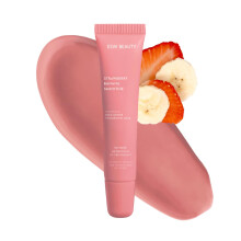 Traitement des Lèvres Smoothie Fraise Banane ESW Beauty - Teinte Nude Rose Douce avec Beurre de Karité
