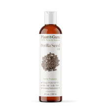 Plant Guru Perilla Zaadolie 8 fl. oz. Koudgeperst 100% Puur & N natuurlijk - Ideaal voor Huid, Gezicht, Lichaam en Haar
