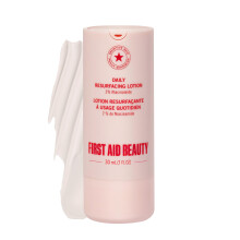 First Aid Beauty Lactic Acid Lotion for Acne-Prone Skin with 2% Niacinamide - Resurfacing Lotion Moisturizes & Visibly Diminishes Post-Acne Marks, (1.