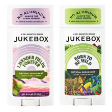 JUKEBOX Natural Deodorant for Women- Lavender Fields Forever & Born to Be Wild Multi Pack-Aluminum-Free, No Baking Soda, No Harsh Chemicals, Odor Bloc
