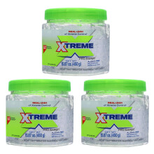 Xtreme Pro-Expert Heldende Gel met Aloë Vera, Alcoholvrij, 15.87 oz, 3 Pack