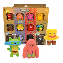 Fuggler Series 2 Samlarfigurer 12-Pack Fönsterbox | Mystisk Leksaksbund med Sällsynta Chasefigurer