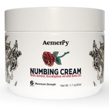 Numbkräm Maximalt Styrka: Extra Styrka Numbkräm - Upp till 6 Timmars Bedövning - (50ml/1.7oz)