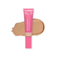 Doll 10 Peptide Bounce Flexibel Foundation m/Marshmallow-Extrakt - Fuktgivande Serumkräm för Mogen Hy