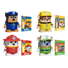 PAW Patrol 4er Set Sammelfiguren mit versteckten Geschichten - Spielzeug für Kinder 3-8 Jahre
