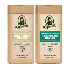 Gel Douche Naturel pour Hommes Dr. Squatch - Nettoyant Nourrissant, Parfum Longue Durée