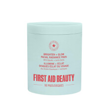 First Aid Beauty - Disques Radiance pour le Visage avec Acides Glycolique & Lactique, Exfoliants Quotidiens AHA