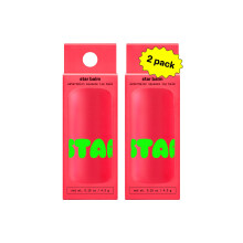 Starface Star Balm Squeeze Pastèque, Baume à Lèvres Hydratant avec Beurre de Karité, Cacao et Huile de Coco