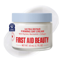 First Aid Beauty Firming Collagen Cream with Peptides + Niacinamide, Anti-Aging Face Moisturizer to Firm Skin & Reduce Fine Lines and Wrinkles, Non-Co