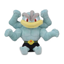 Pokemon Center: Sitting Cuties: Machamp Plush # 68 - Generation 1