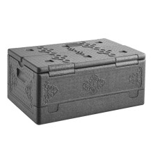 Caixa Isotérmica 38 L-Duoku-Ideal para Entregas, Churrascos e Restauração, Manutenção Quente ou Fria, Dobrável e Leve em PPE