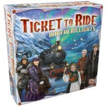Ticket to Ride Northern Lights - Board Game - Strategy - North - 2-5 Years - 30-60 Minutes - 2-5 Players