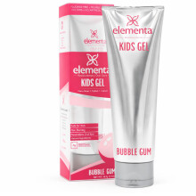 Elementa Silver Tandgel - Bubbelgum Smak | Naturlig Nano Teknologi för Djuprengöring | Fluorid-Fri, Paraben-Fri, 4oz