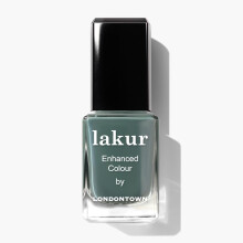 LONDONTOWN Lakur Esmalte de Uñas - Verde, Velvet Drapes, 0.4 Fl Oz, Duradero, Sin Rayas, Resistente a Astillas | 21+ Free Color de Uñas Vegano